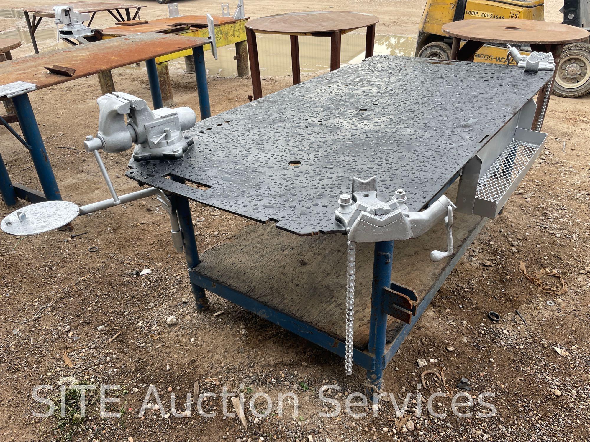 Welding Table with Vises