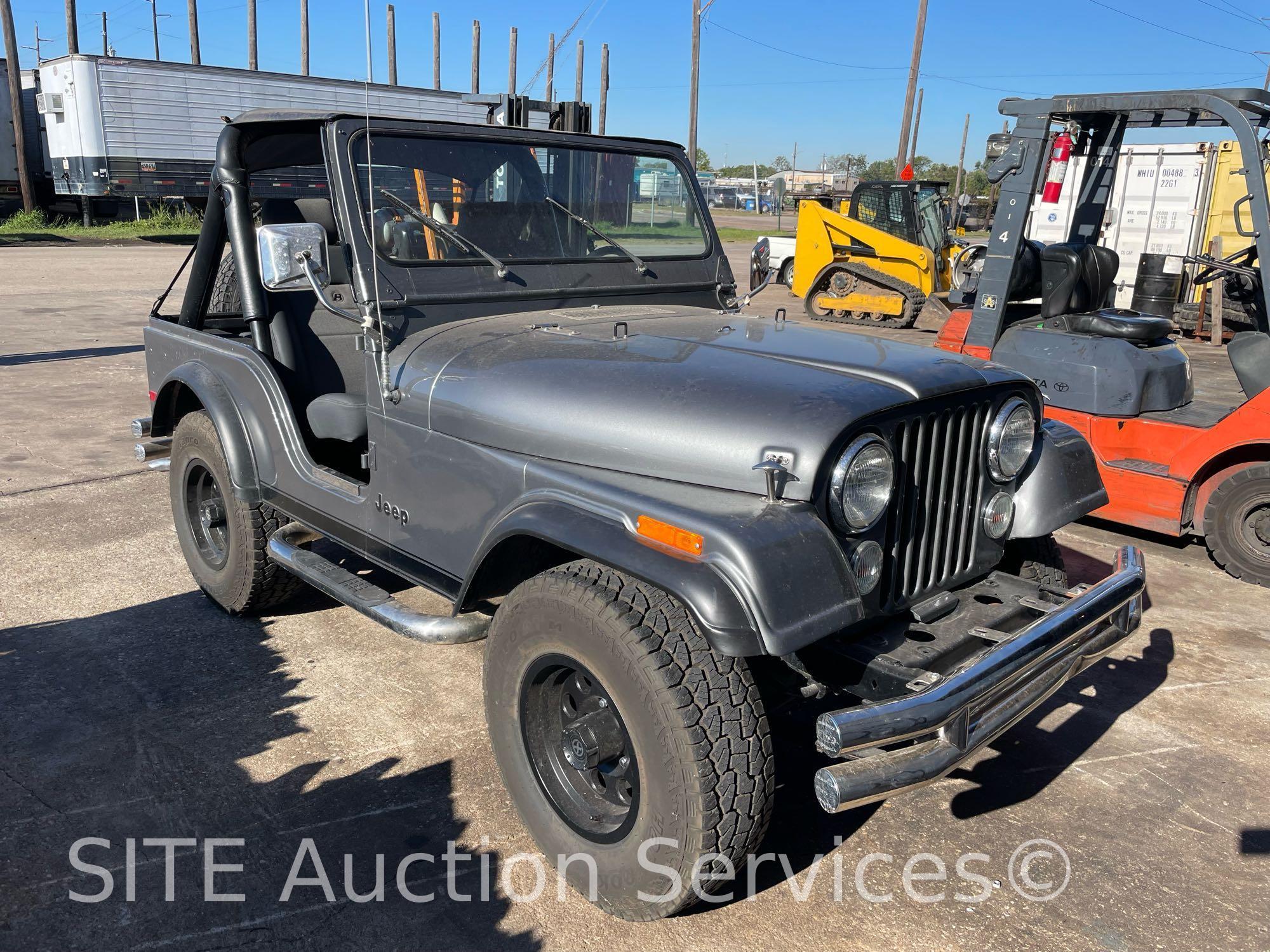 1975 CJ5 Jeep