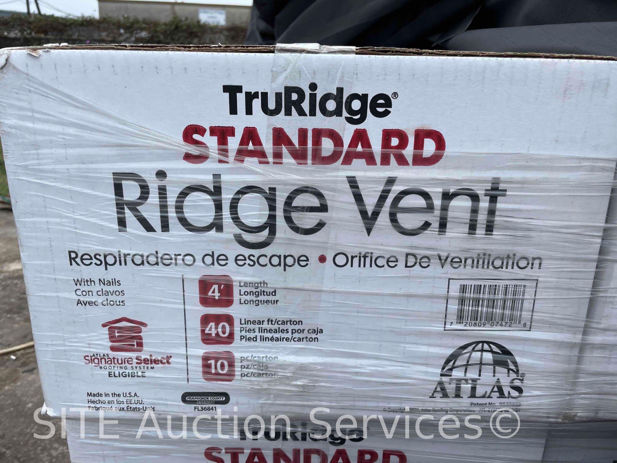 Pallet of TruRidge Standard Ridge Vent