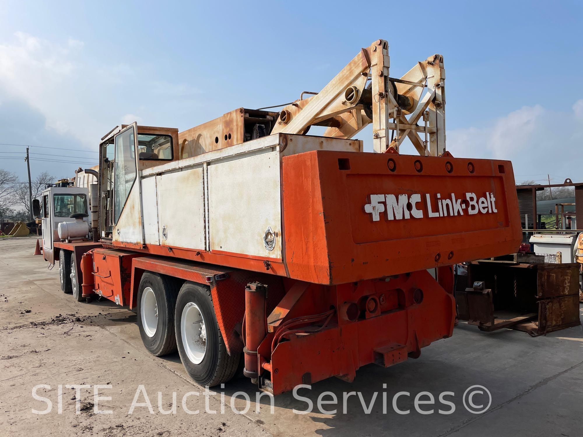 FMC Link Belt HTC-35 Telescopic Boom Truck Crane