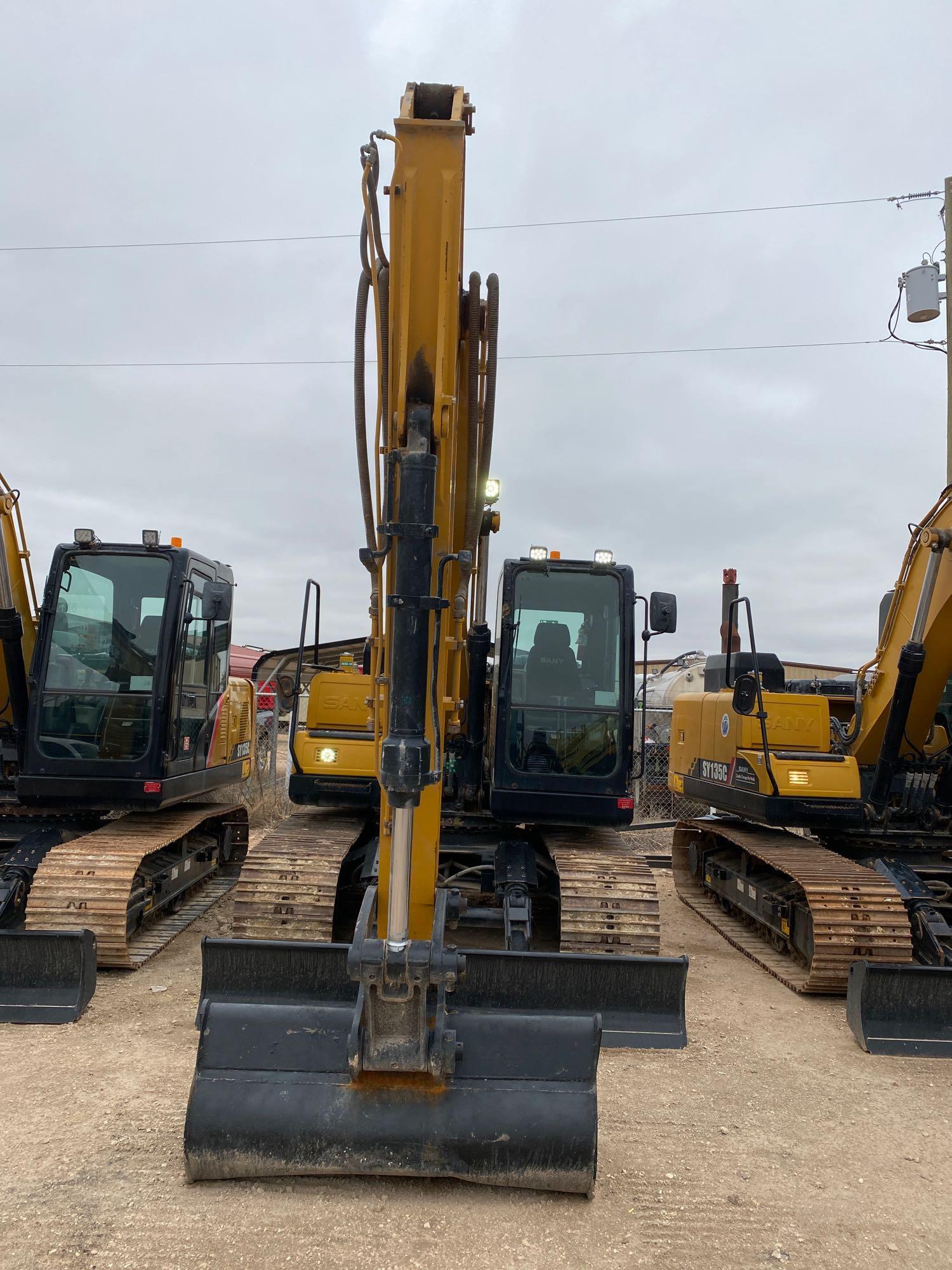 2019 Sany SY135C Hydraulic Excavator