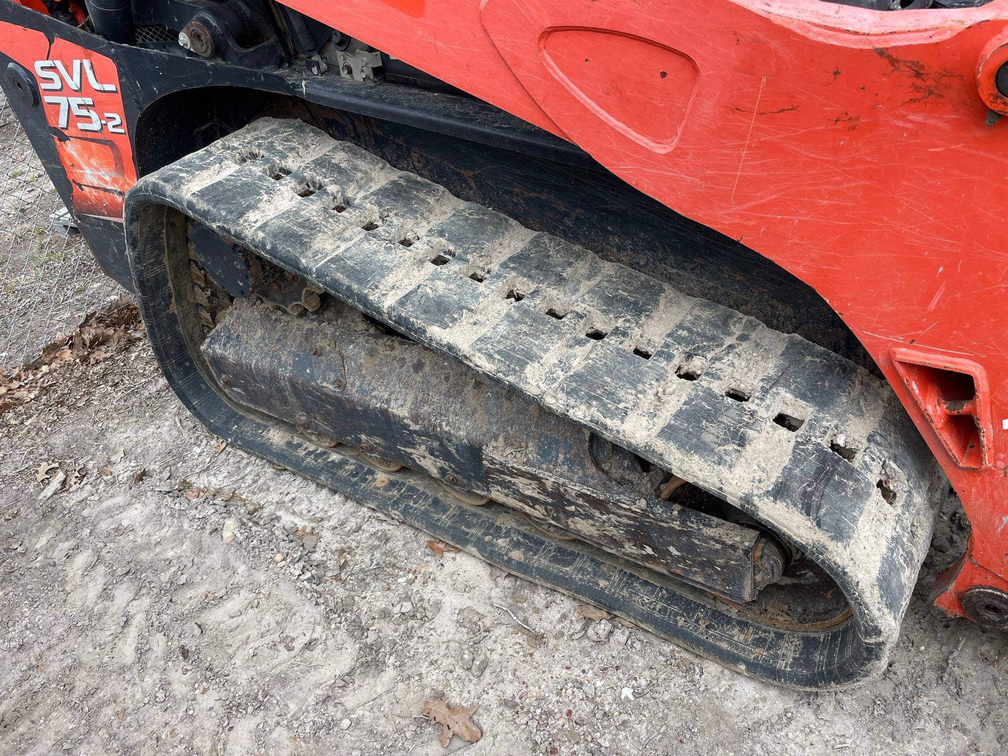 2017 Kubota SVL75-2 Tracked Skid Steer Loader