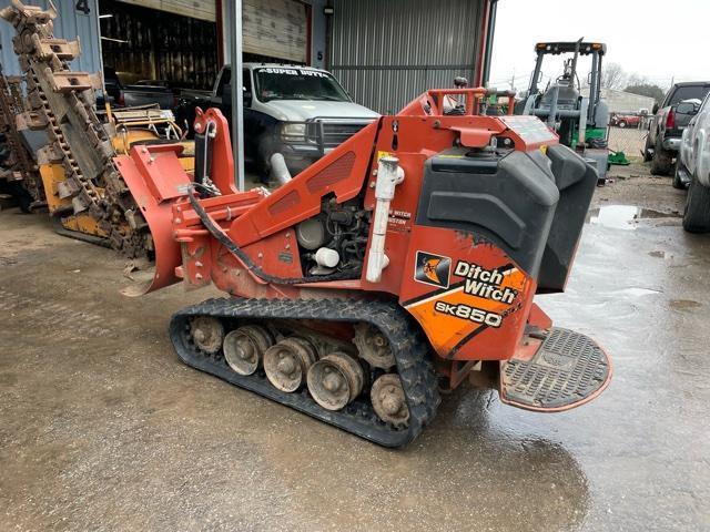 2015 Ditch Witch SK850 Walk-Behind Skid Steer w/ TR50 Trencher