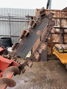 2015 Ditch Witch SK850 Walk-Behind Skid Steer w/ TR50 Trencher