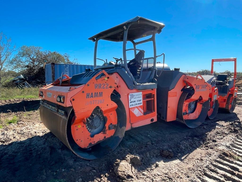 2010 Hamm HD+ 140 Vibratory Smooth Drum Roller