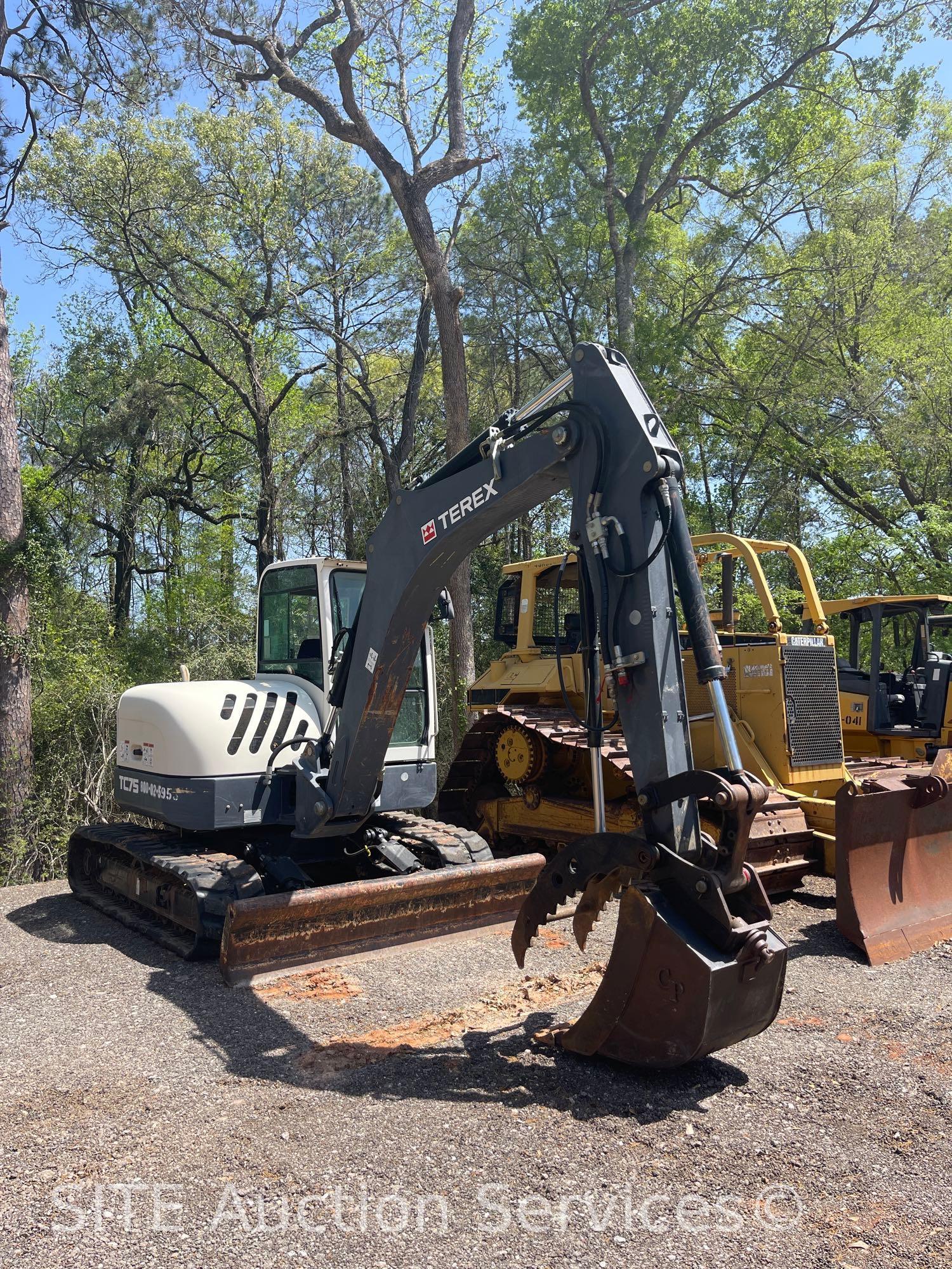 2014 Terex TC75 Midi Hydraulic Excavator