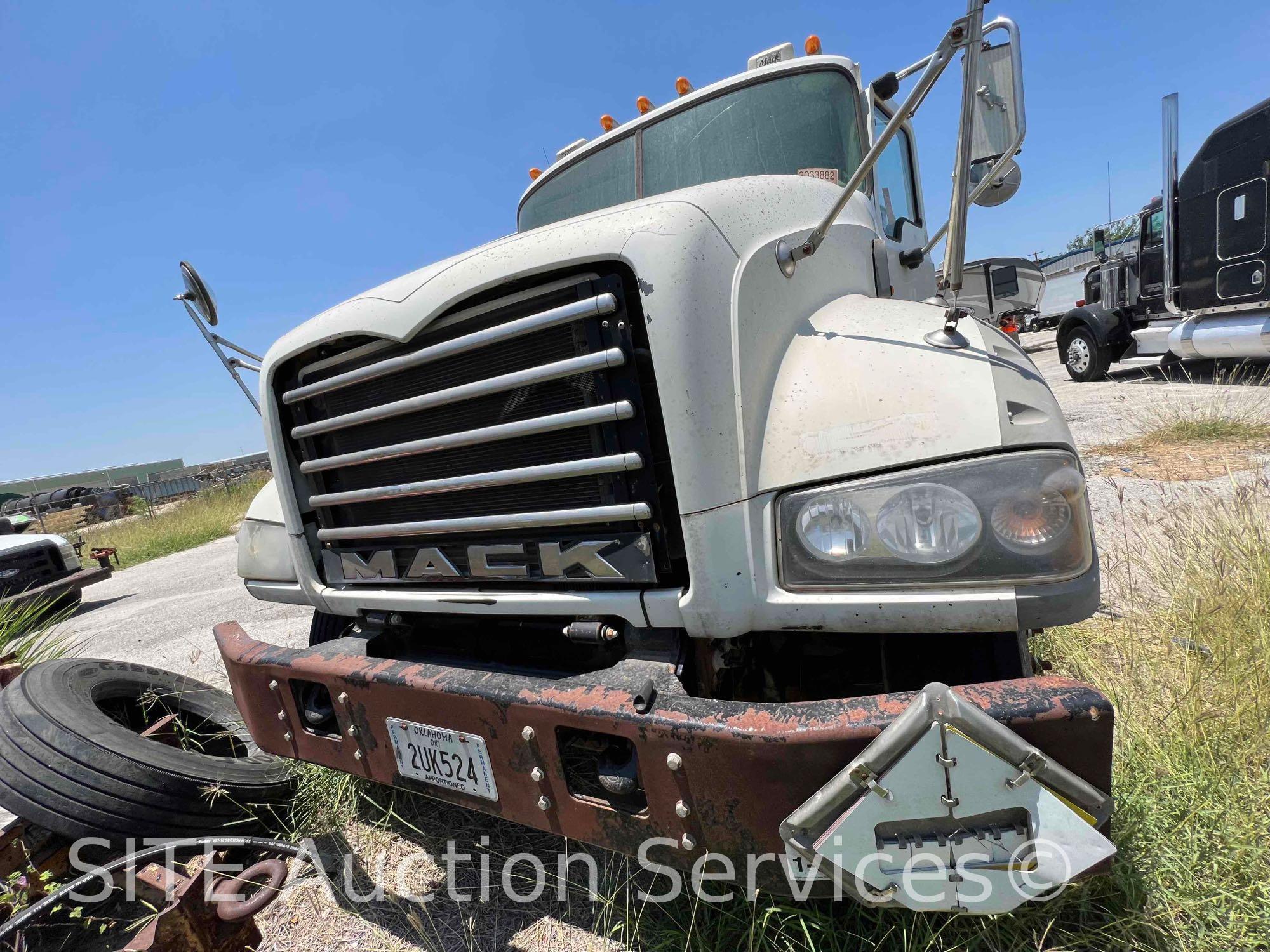 2012 Mack GU713 T/A Truck Tractor w/ Winch