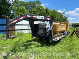 2007 Sage Oil Vac T/A Gooseneck Lube Trailer