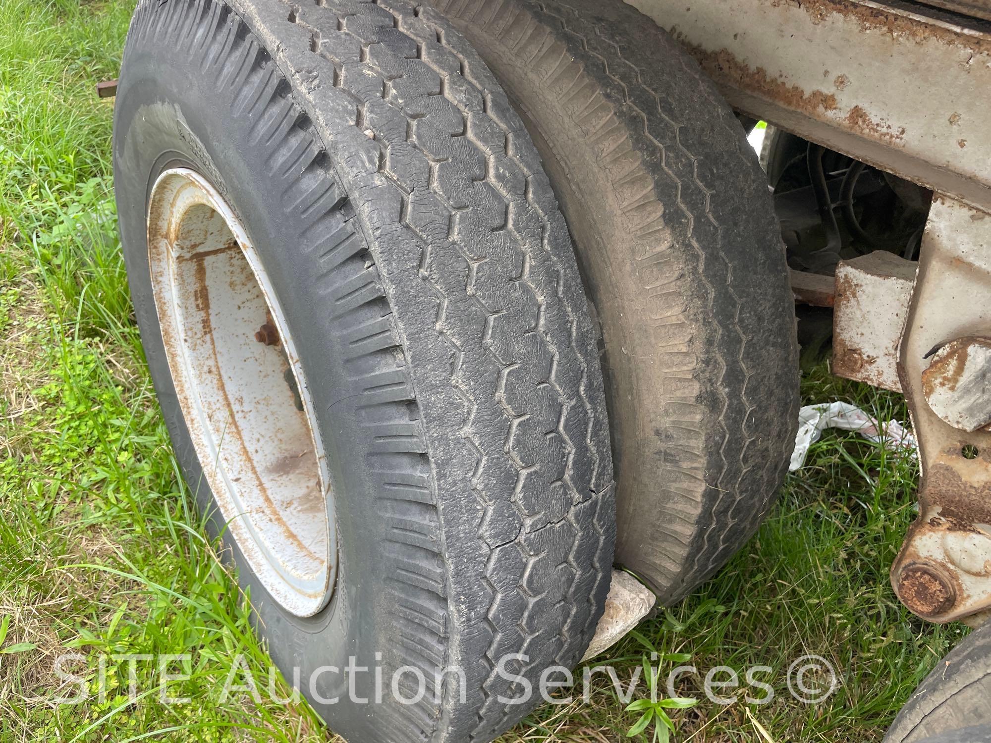 Fruehauf T/A Dry Van Trailer