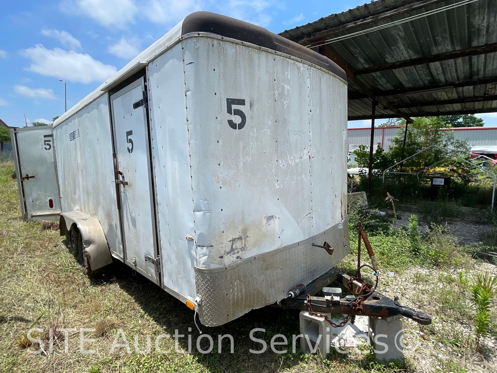 15' T/A Enclosed Cargo Trailer