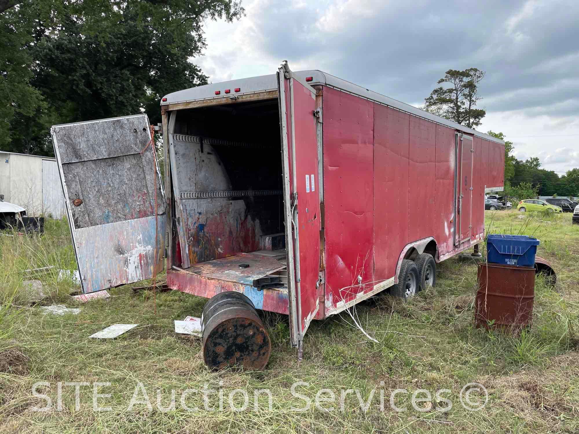 2001 Wells Cargo T/A 32' Enclosed Cargo Trailer