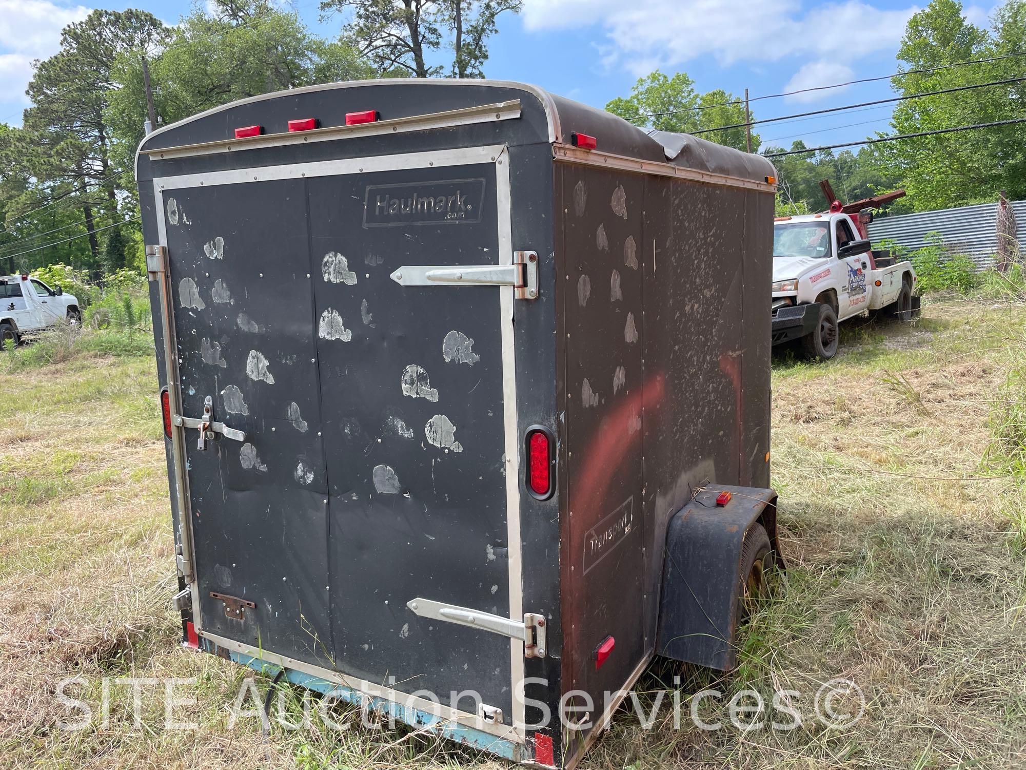 2005 Transport DLX 4'x8' S/A Enclosed Cargo Trailer