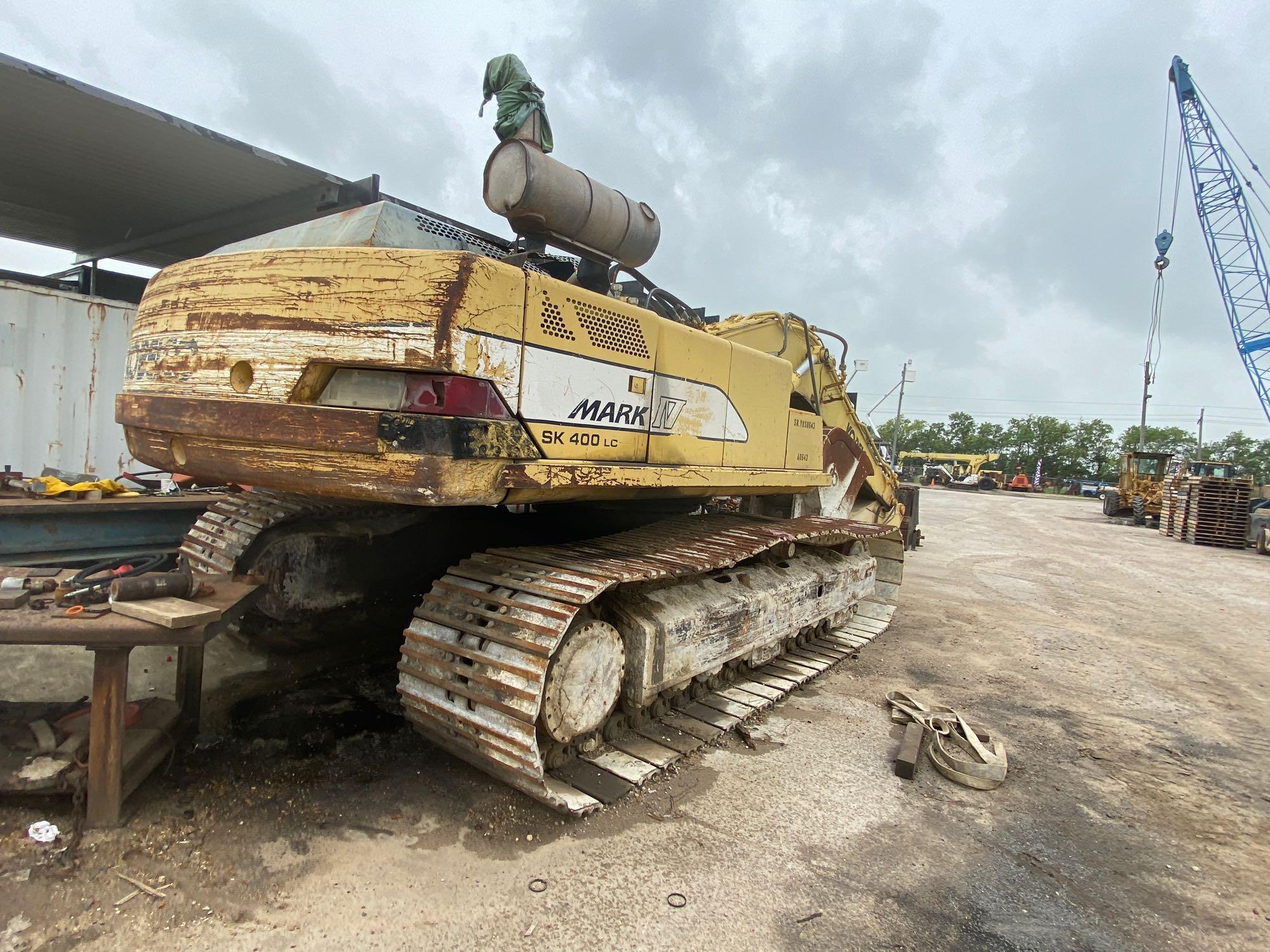 Kobelco SK400LC Mark IV Hydraulic Excavator