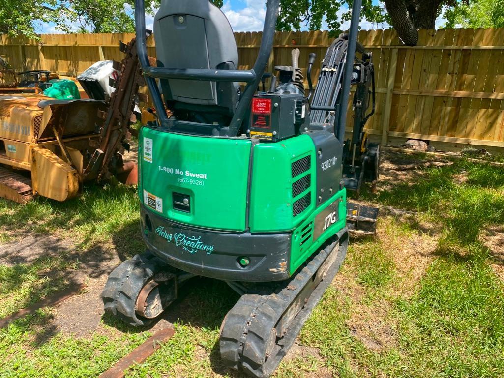 2016 John Deere 17G Compact Excavator