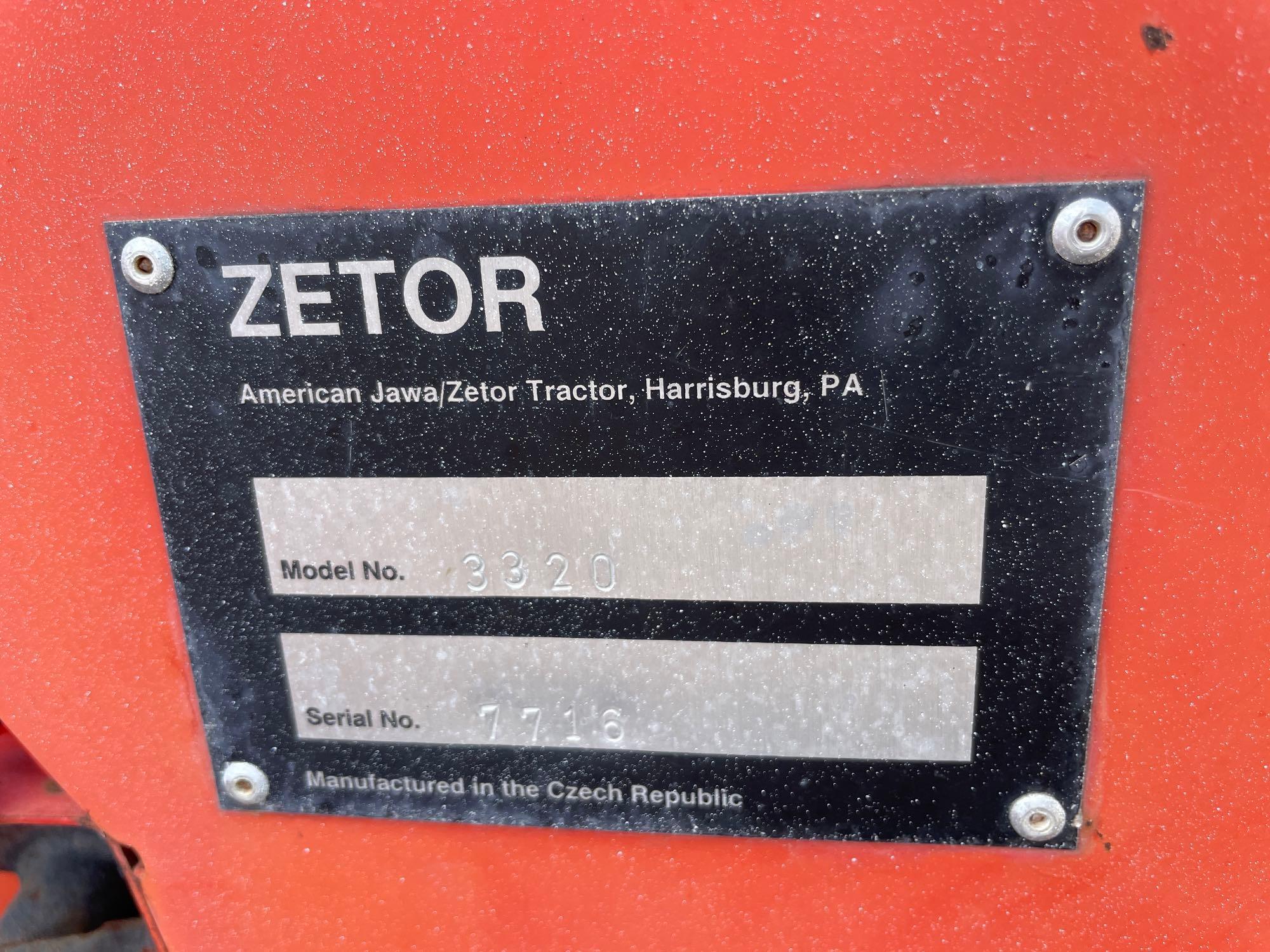 Zetor 3320 2WD Tractor