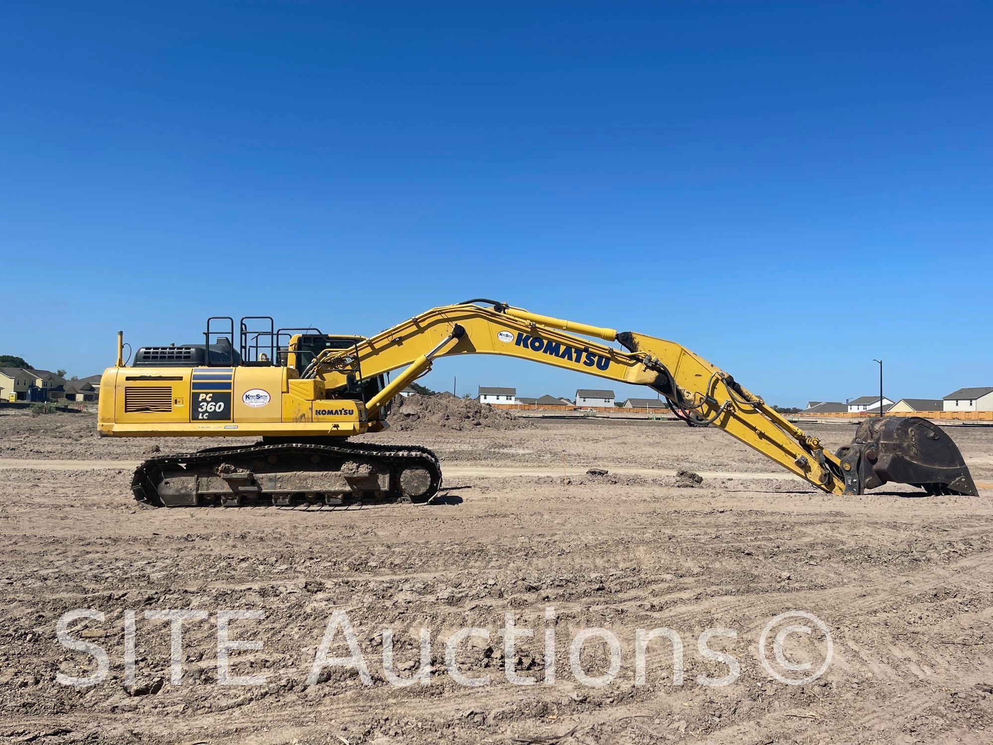 2018 Komatsu PC360LC-11 Hydraulic Excavator