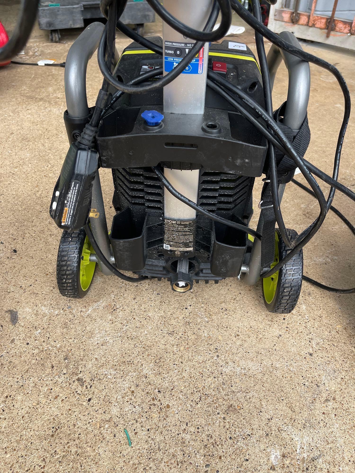 RYOBI 2000-PSI 1.2 GPM Electric Pressure Washer