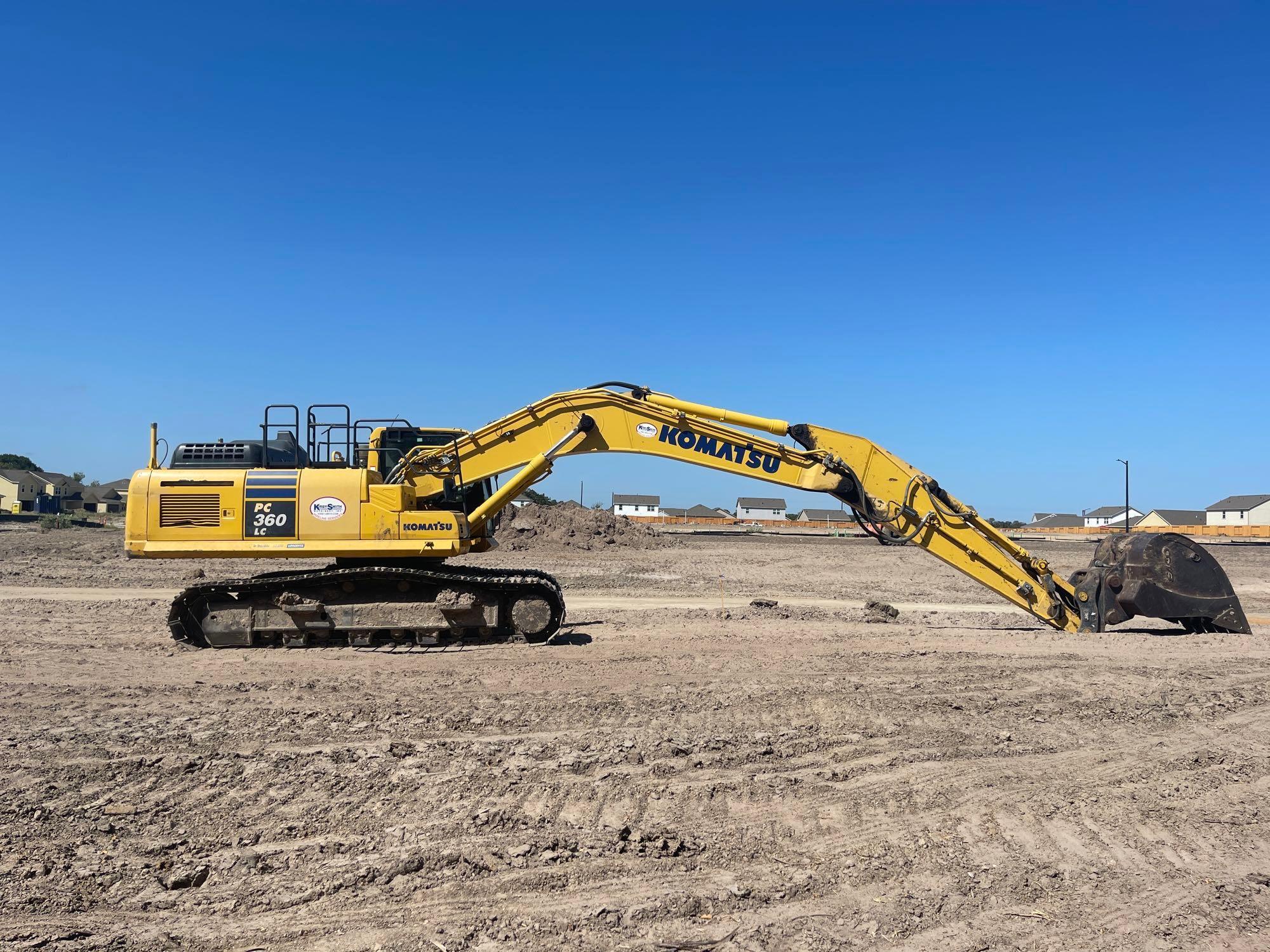 2018 Komatsu PC360LC-11 Hydraulic Excavator