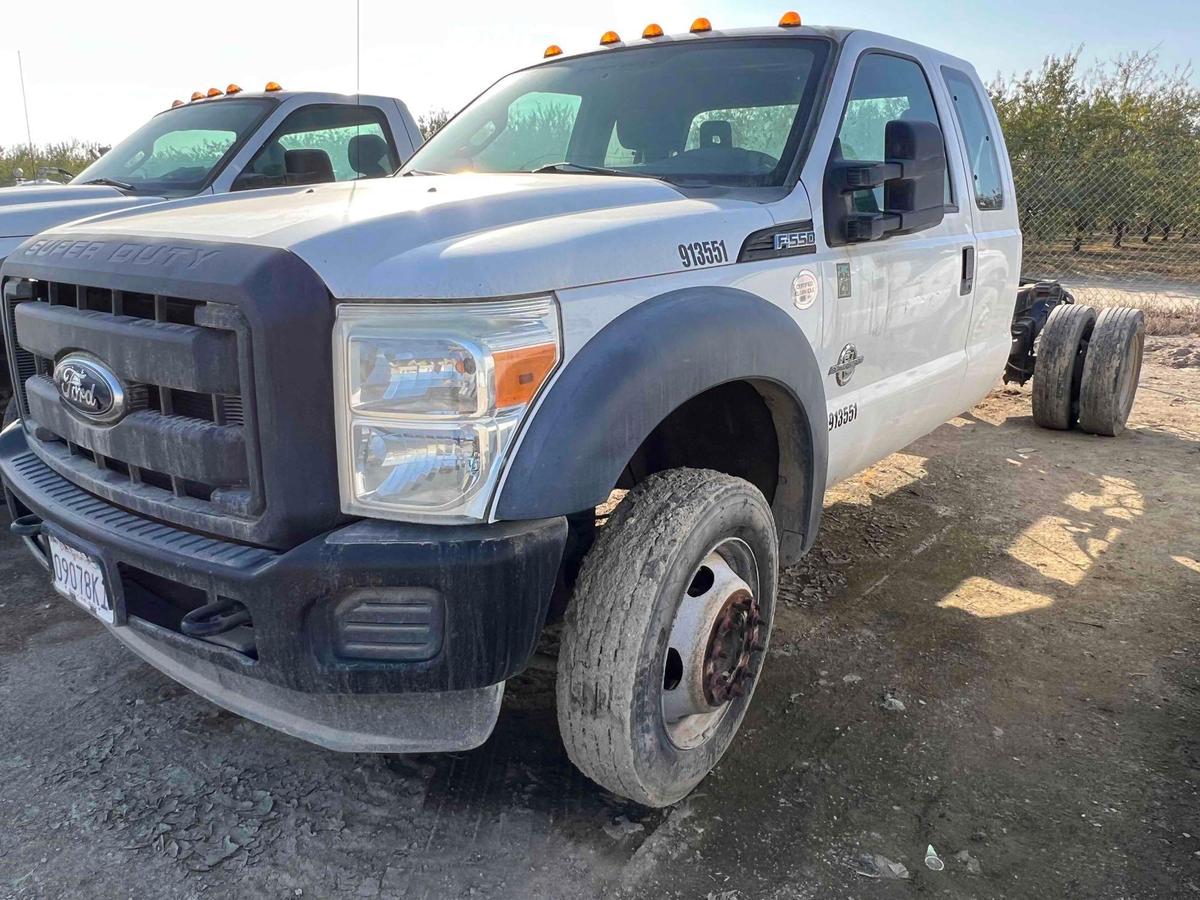 2012 Ford F550 Cab & Chassis Truck