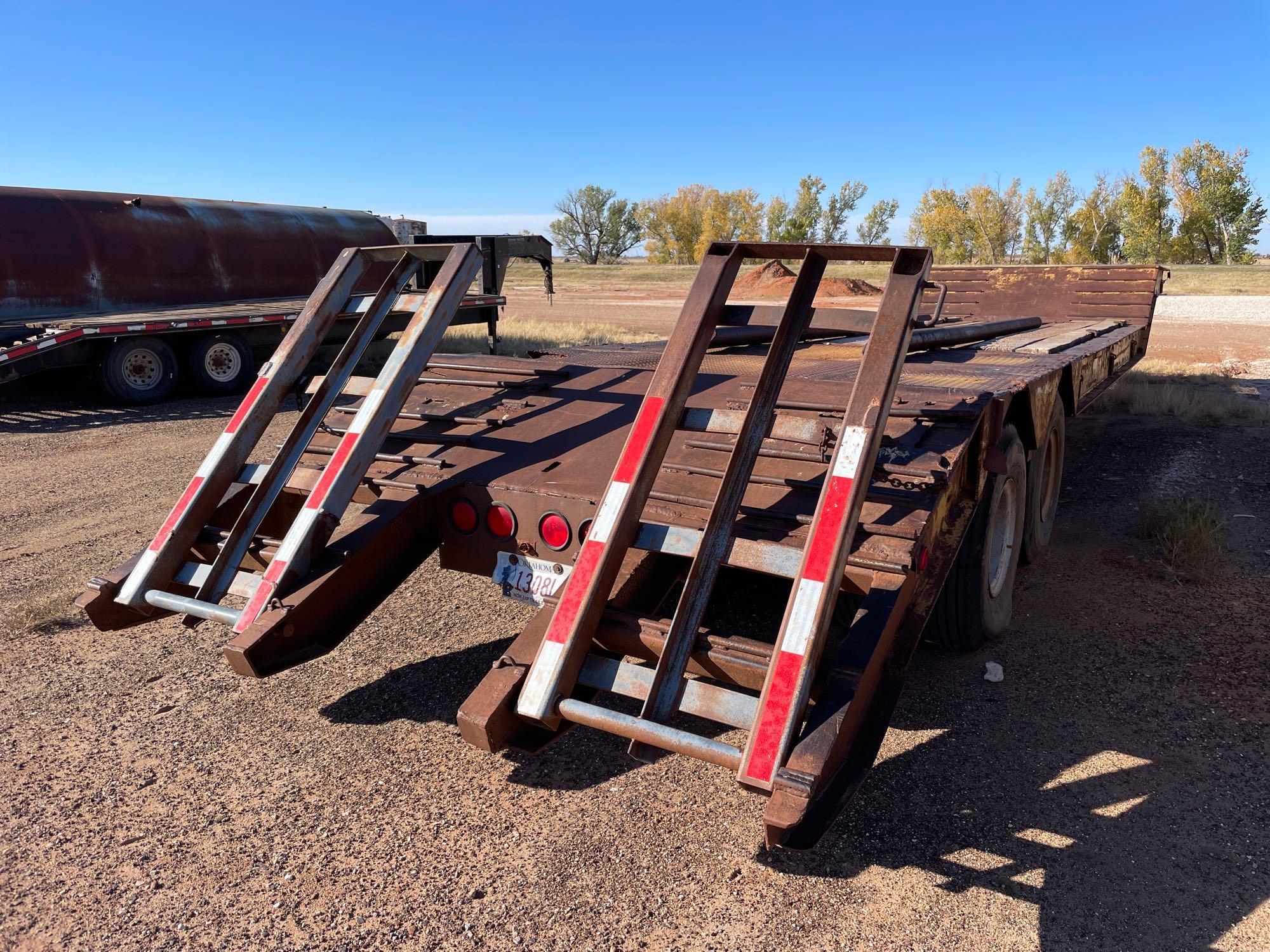 T/A Flatbed Trailer