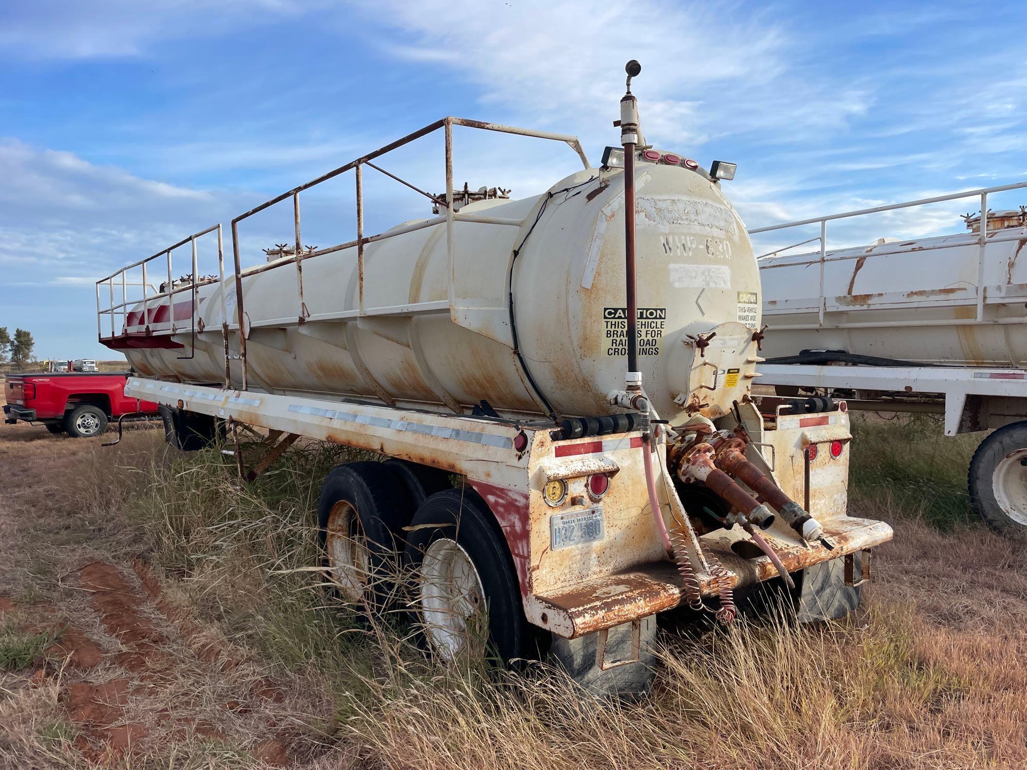 1992 Proco 130 BBL T/A Vacuum Trailer