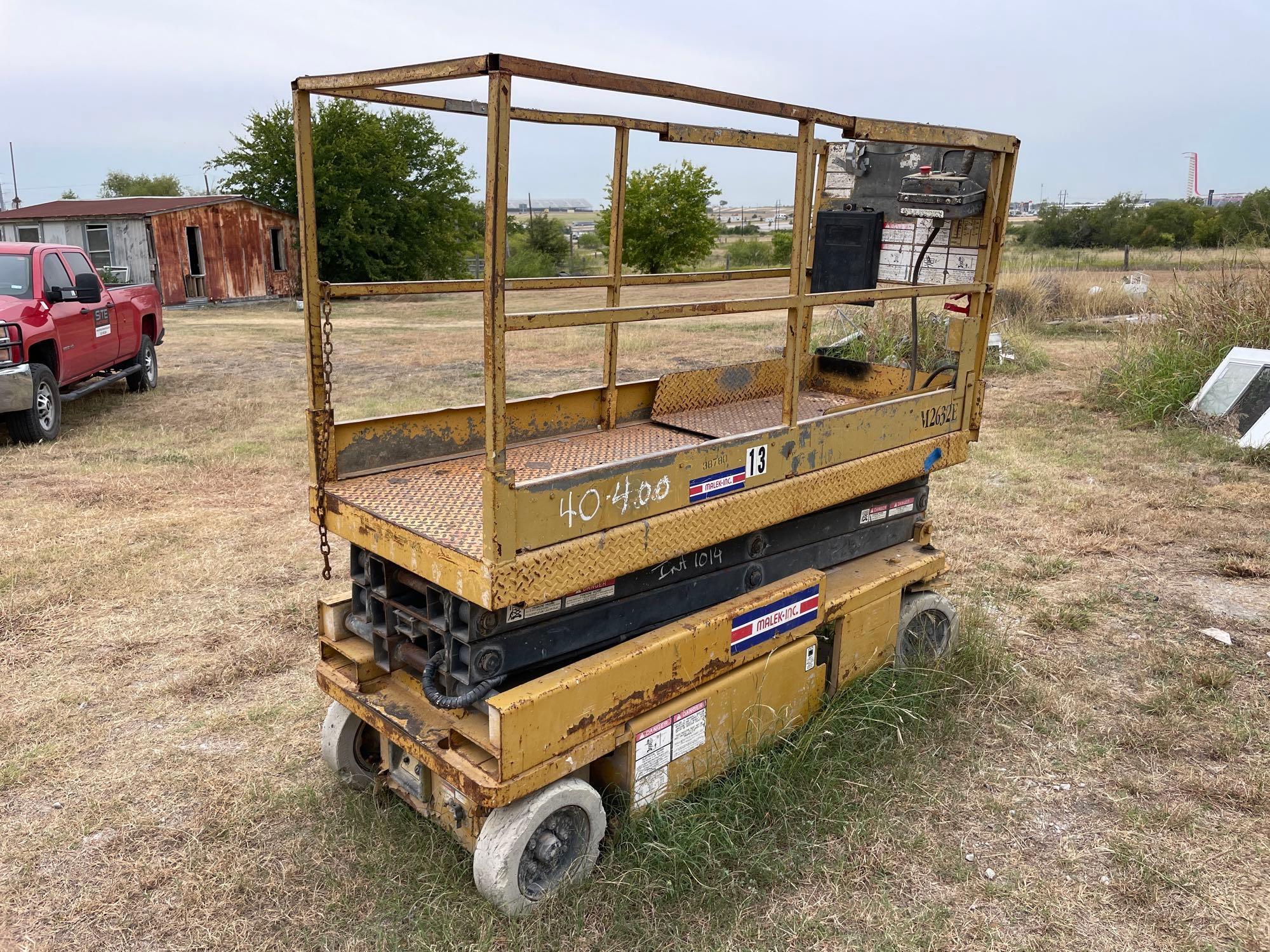 Malek M2632E Scissor Lift