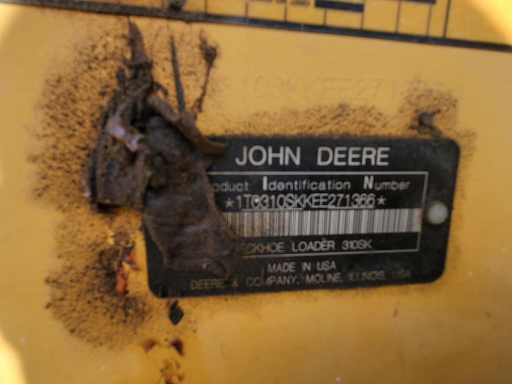 2015 John Deere 310SK 4x4 Backhoe Loader