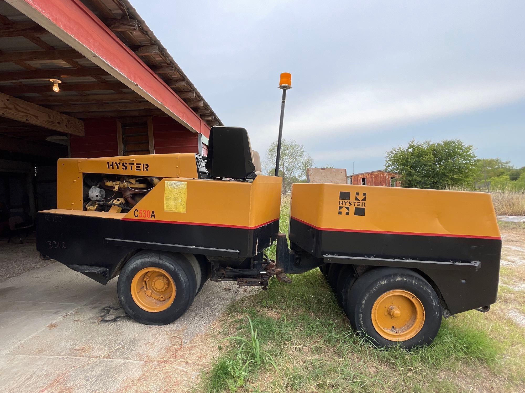 Hyster C530A Pneumatic Compactor