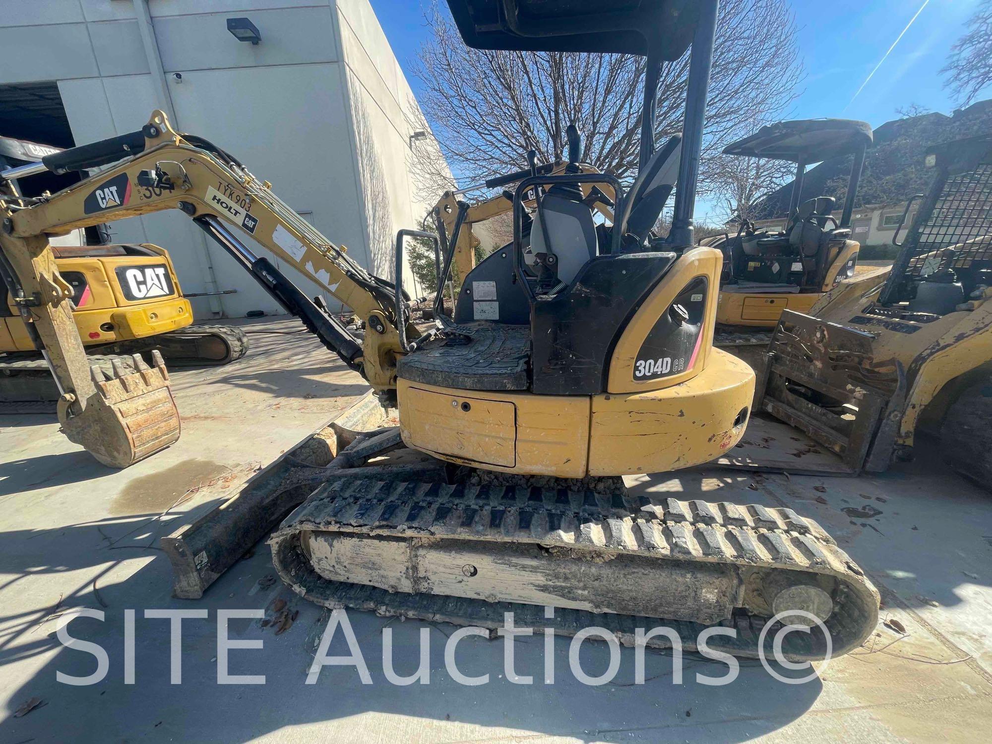 2011 CAT 304D CR Mini Excavator