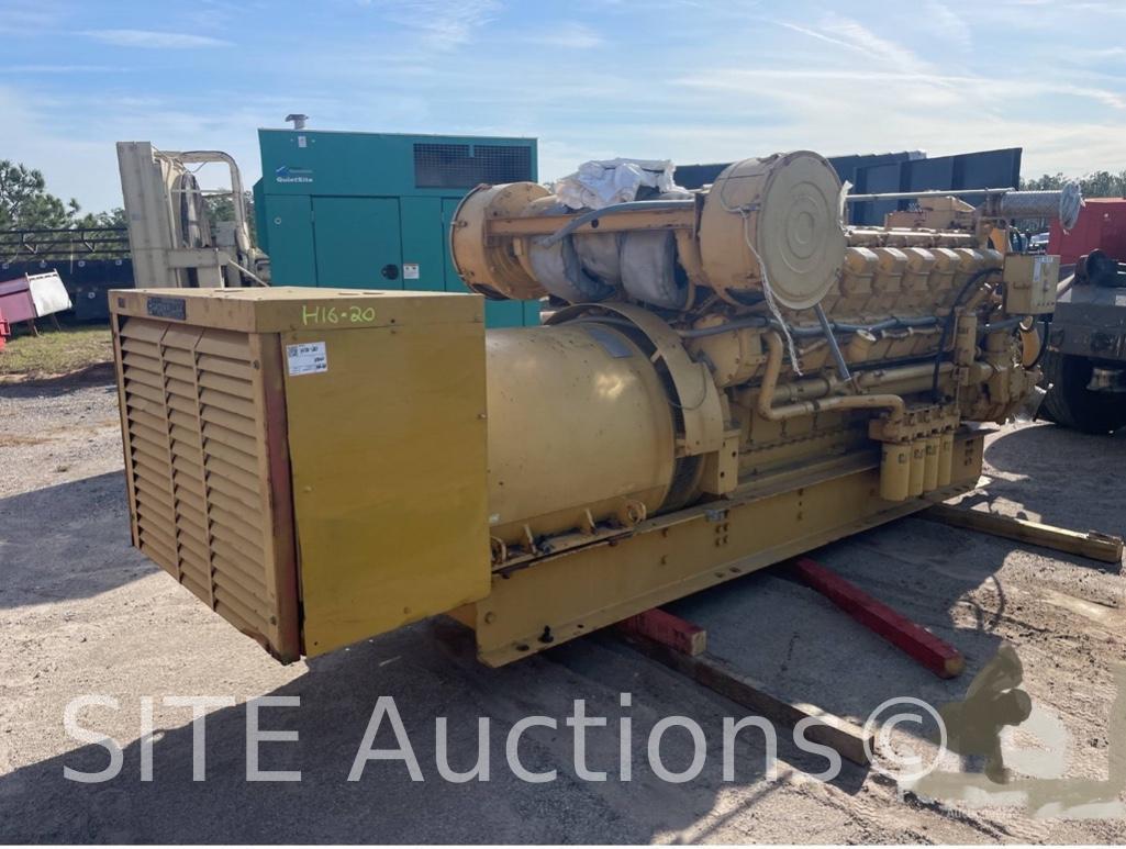 CAT 3516 1500kVA Skid Mounted Generator