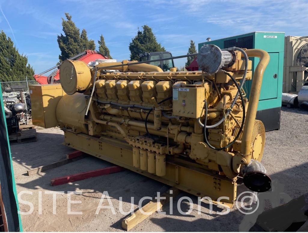 CAT 3516 1500kVA Skid Mounted Generator