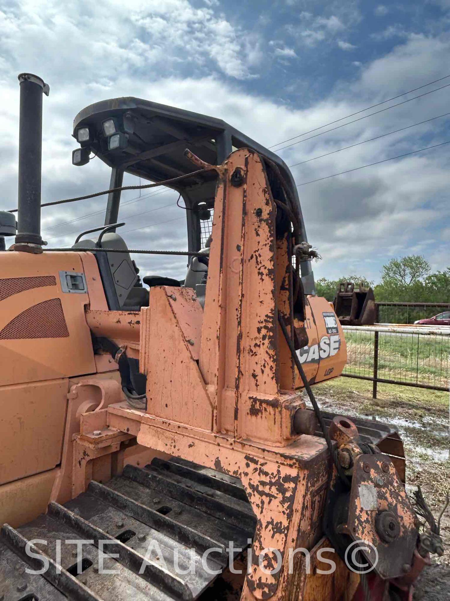 2008 Case 1150K LGP Crawler Dozer w/ Side Boom