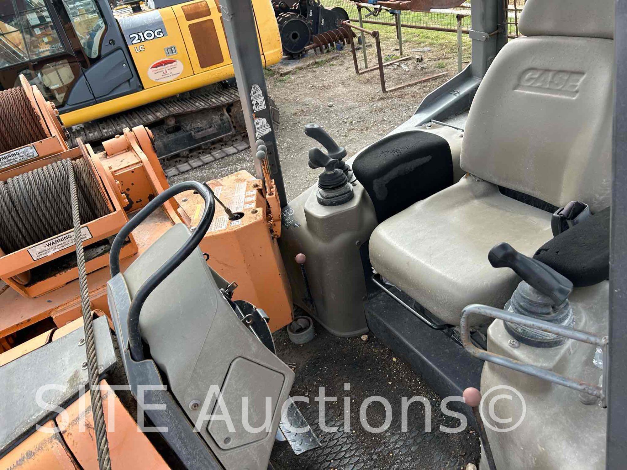 2008 Case 1150K LGP Crawler Dozer w/ Side Boom