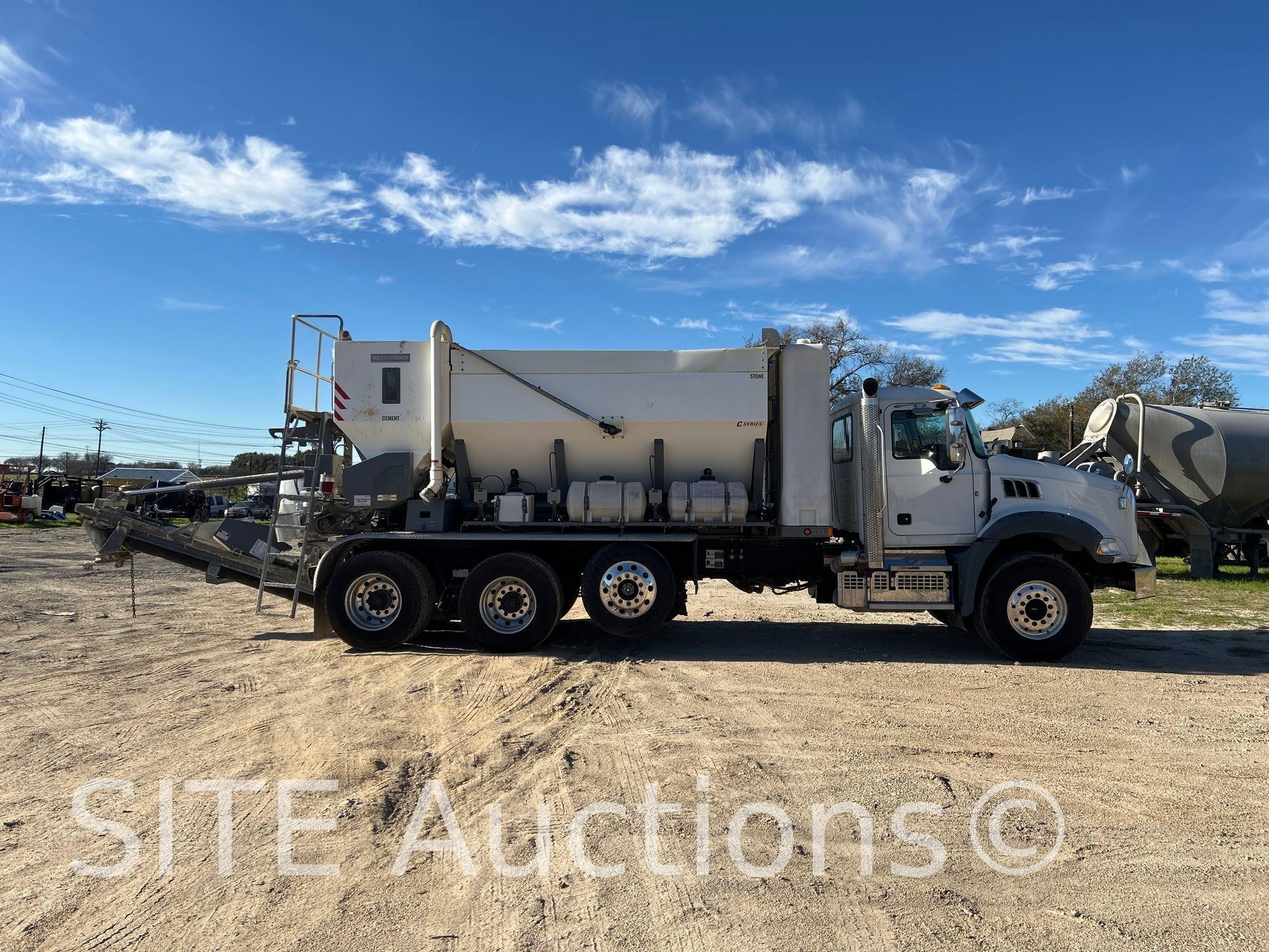 2022 Mack GR64B Granite Tri/A Volumetric Mixer Truck