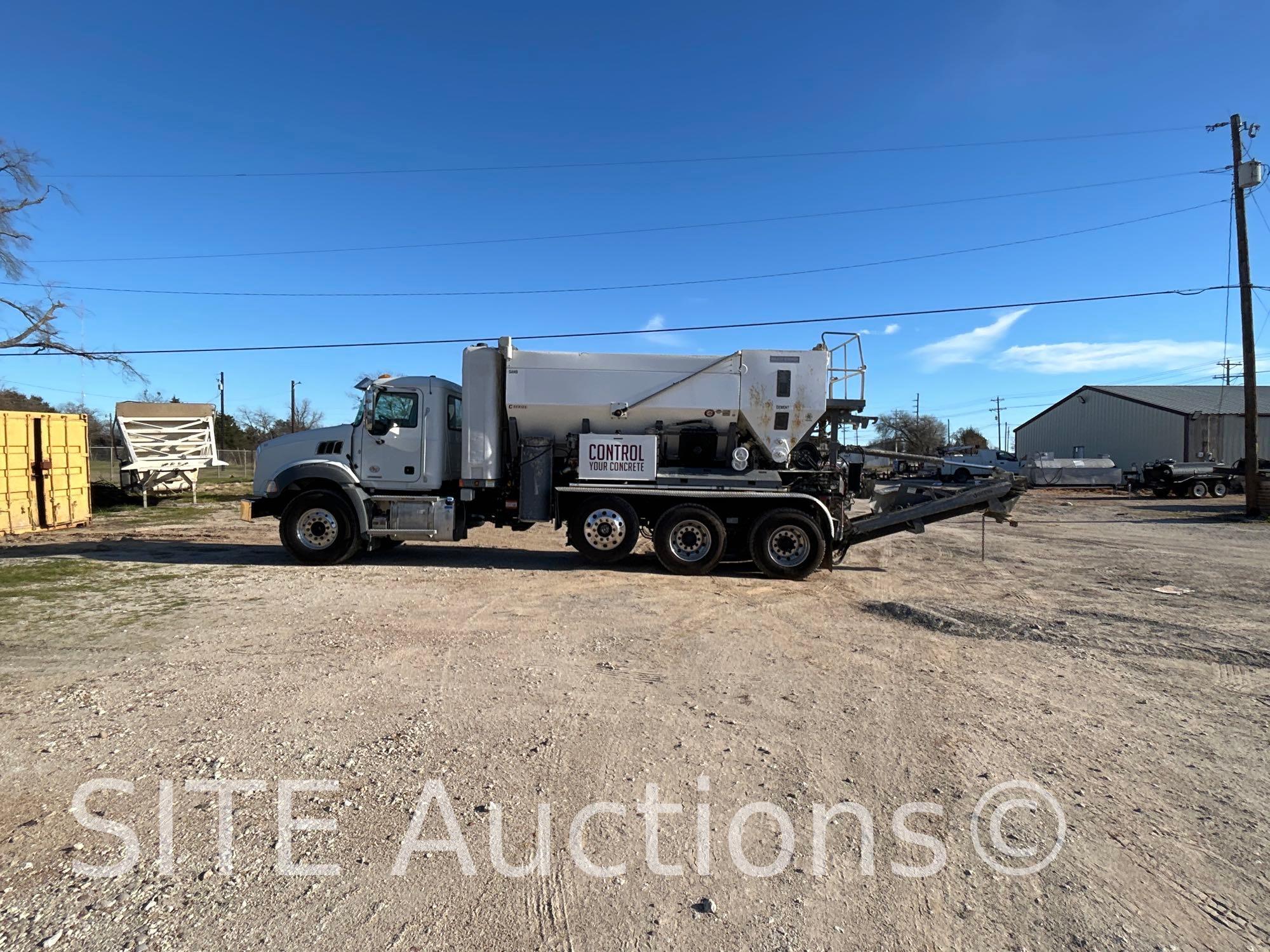 2022 Mack GR64B Granite Tri/A Volumetric Mixer Truck