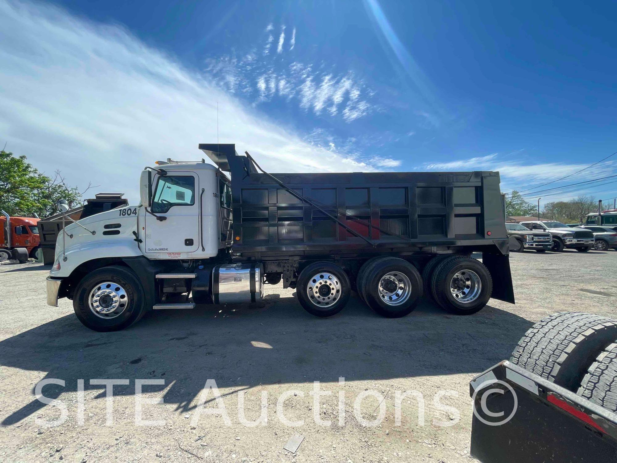 2011 Mack CXU613 Pinnacle Tri/A Dump Truck