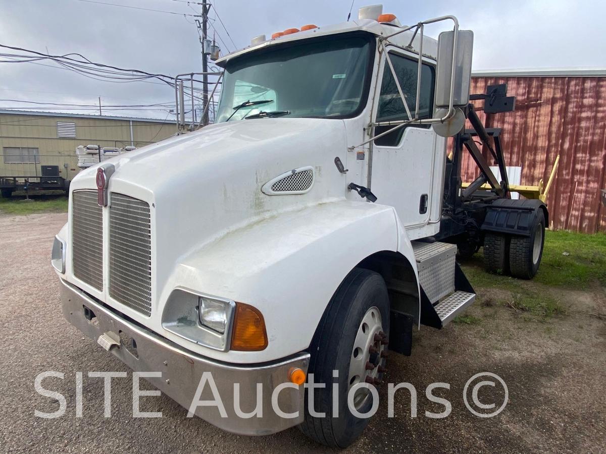 2004 Kenworth T300 S/A Daycab Truck Tractor w/ Container Carrier