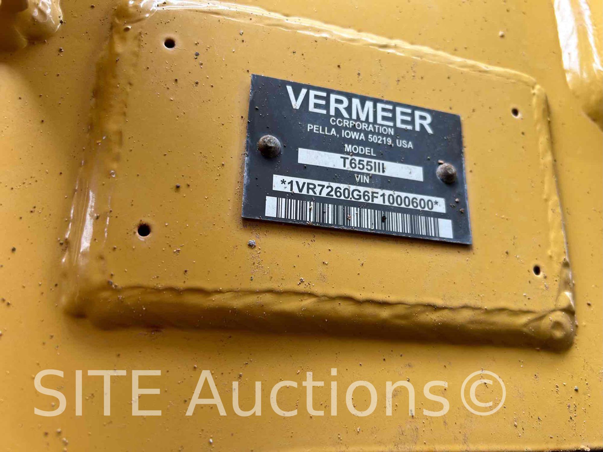 2014 Vermeer T655III Trencher