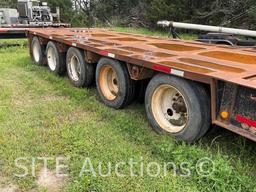 2008 Nutall 5/A Folding Neck Lowboy Trailer