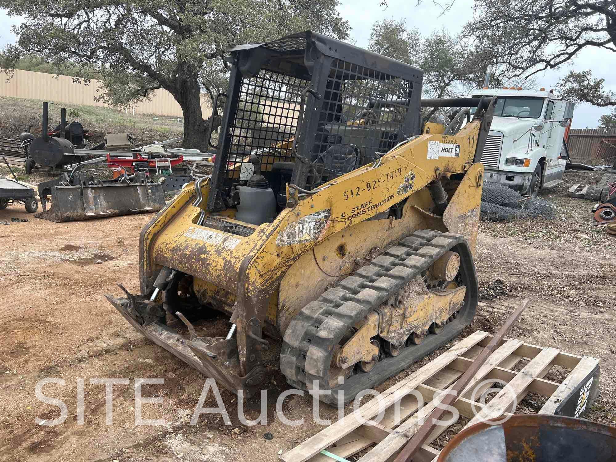 2012 CAT 259B3 Tracked Skid Steer Loader