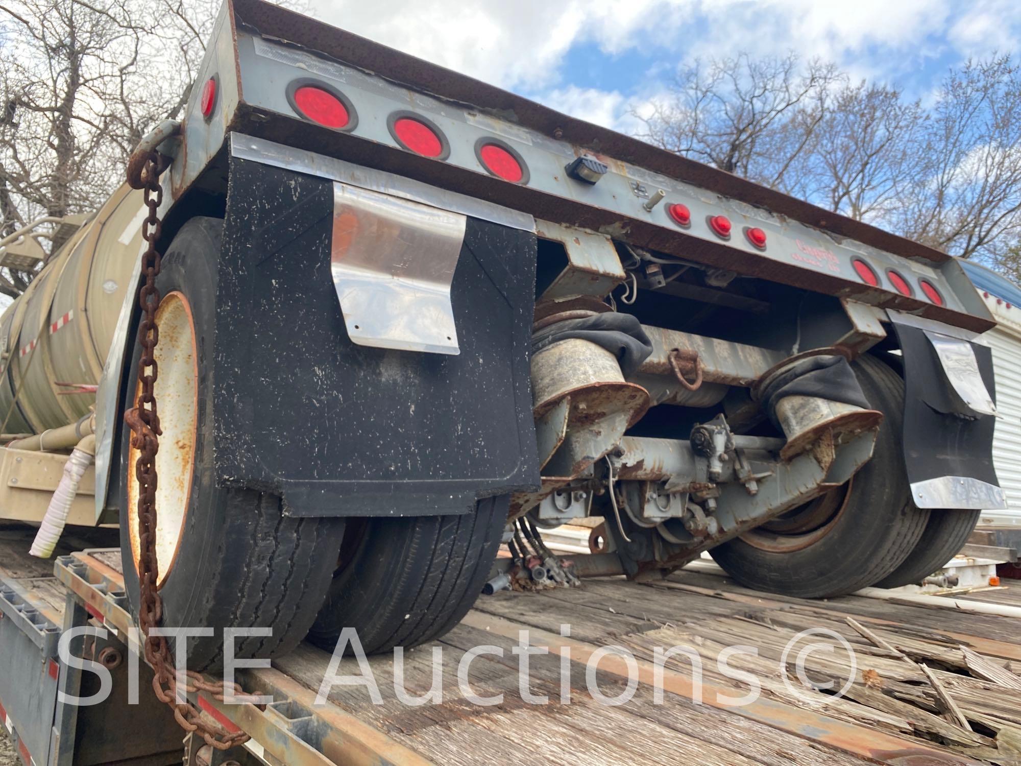 2003 Talbert Quad/A Flatbed Trailer