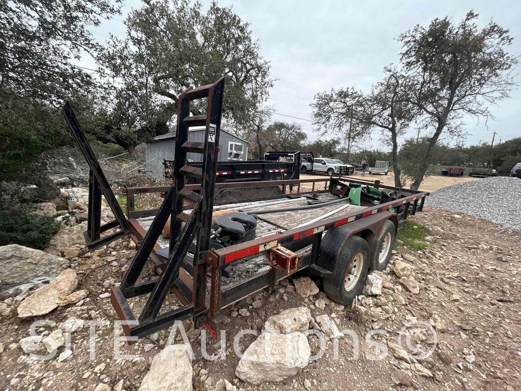 Top Hat T/A Equipment Trailer w/ Ramps