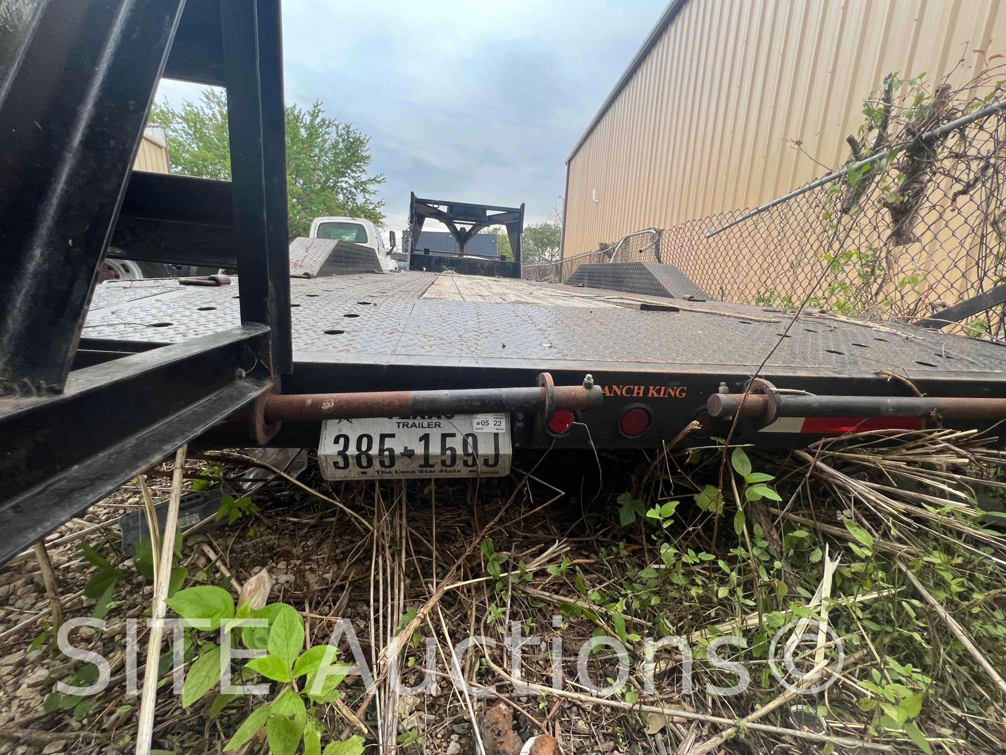 2016 Ameritrail Gooseneck T/A Flatbed Trailer