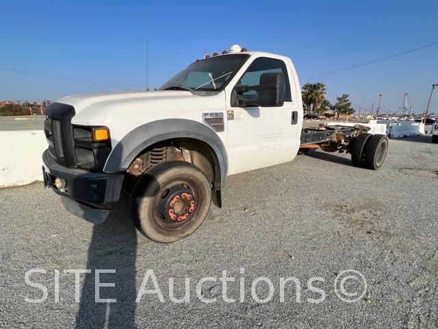 2008 Ford F550 SD Cab & Chassis Pickup Truck