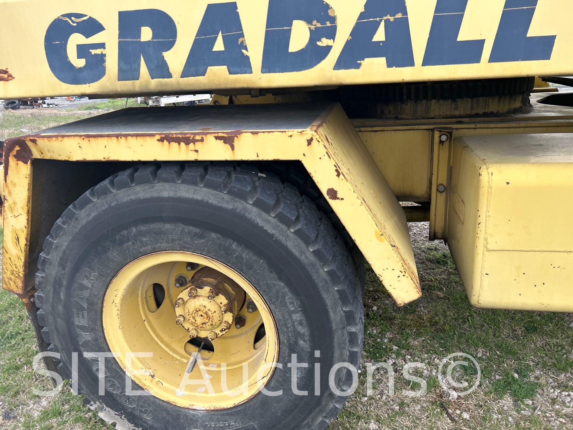 2003 Gradall G3WD Highway Wheeled Excavator