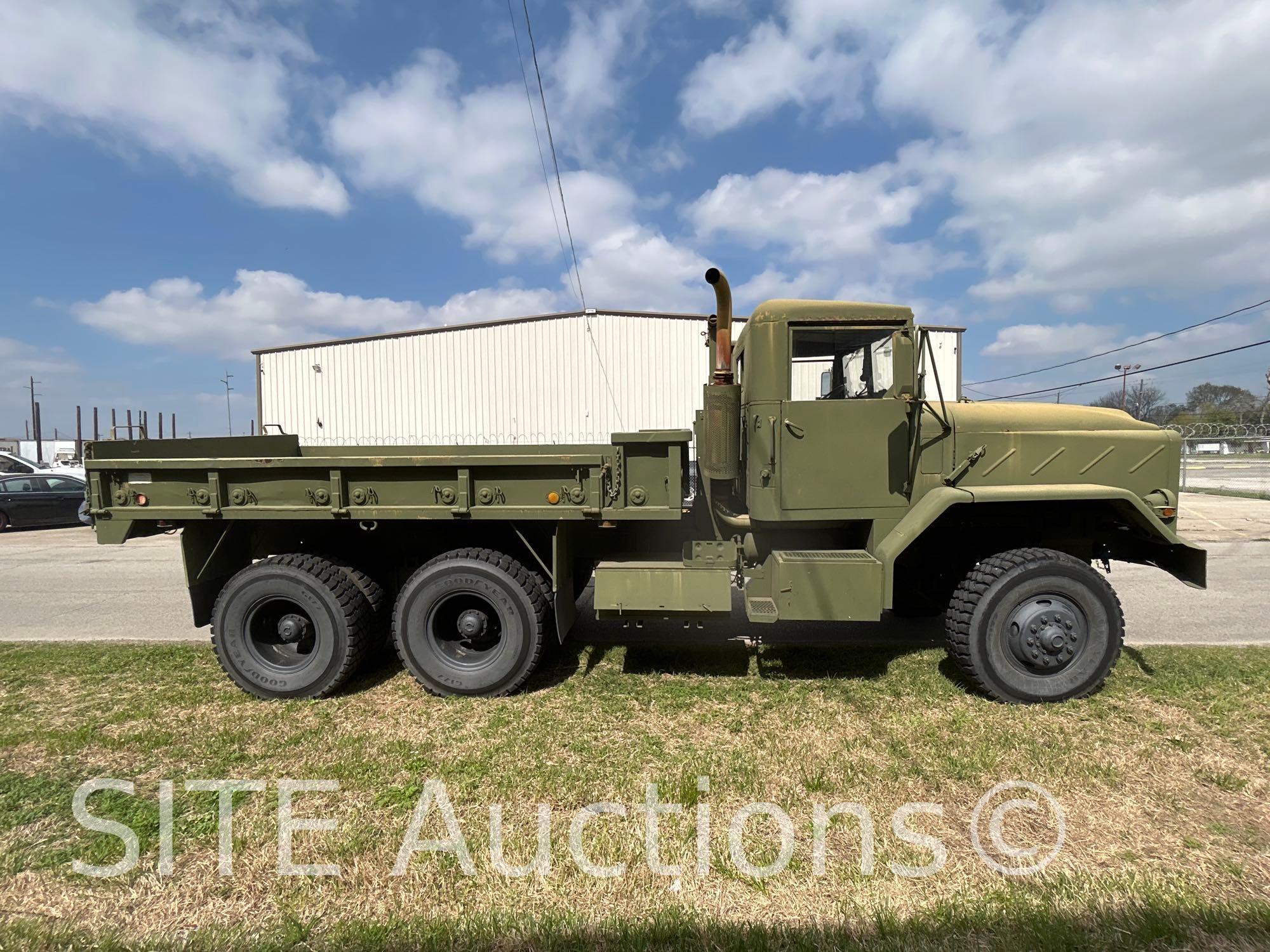 1988 AM General 5 Ton 6x6 M923 Military Truck