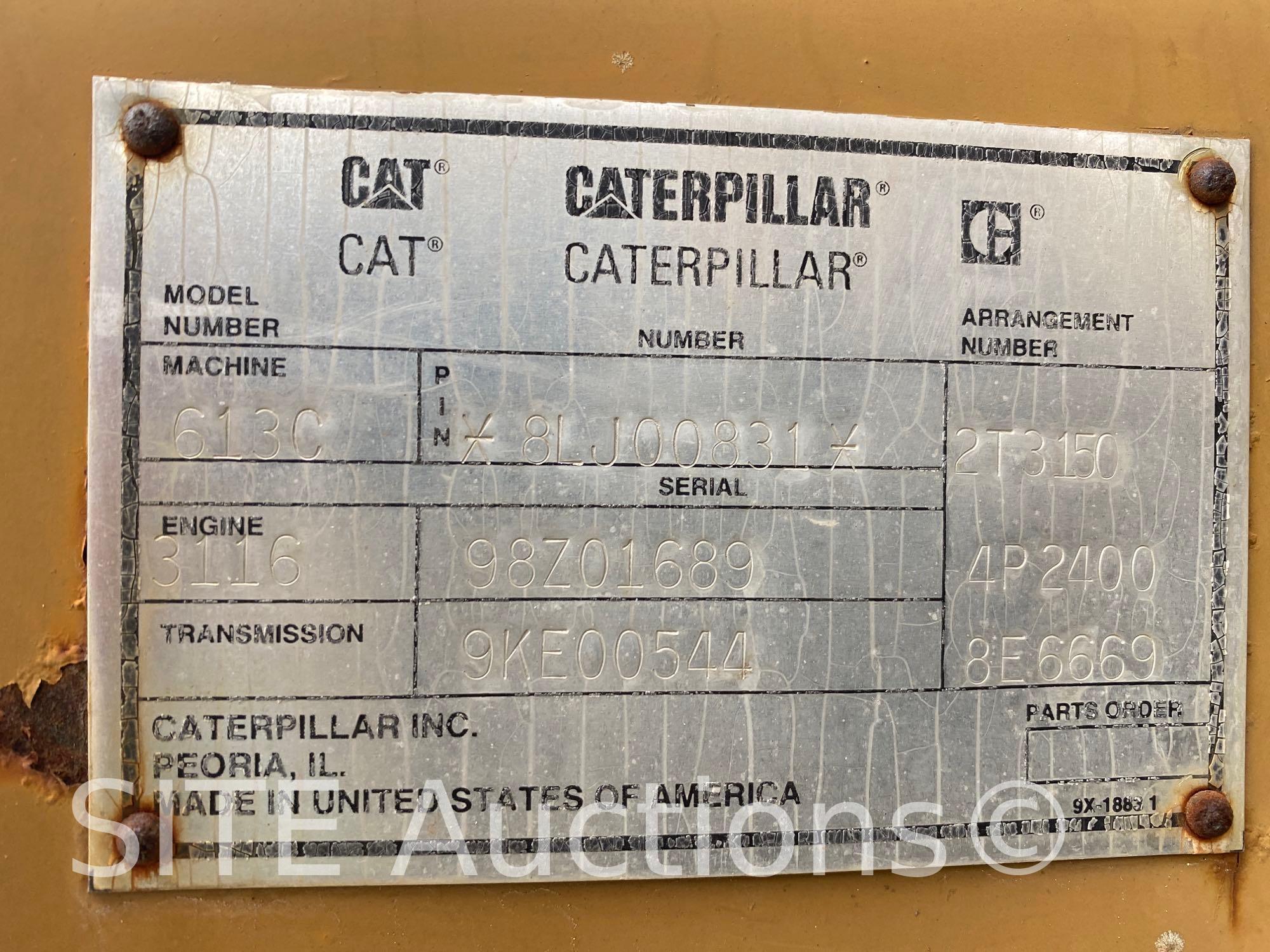 1994 CAT 613C Motor Scraper