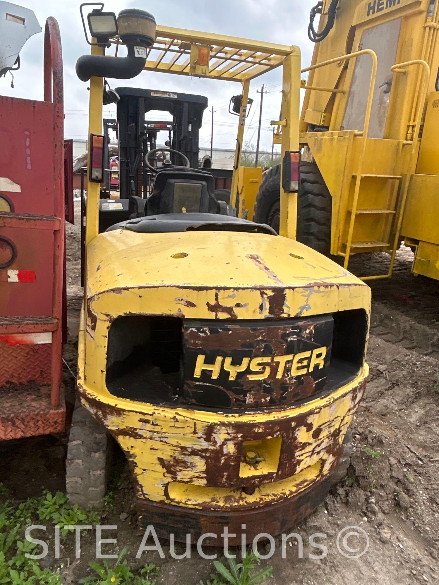 2002 Hyster H100XM Pneumatic Tire Forklift