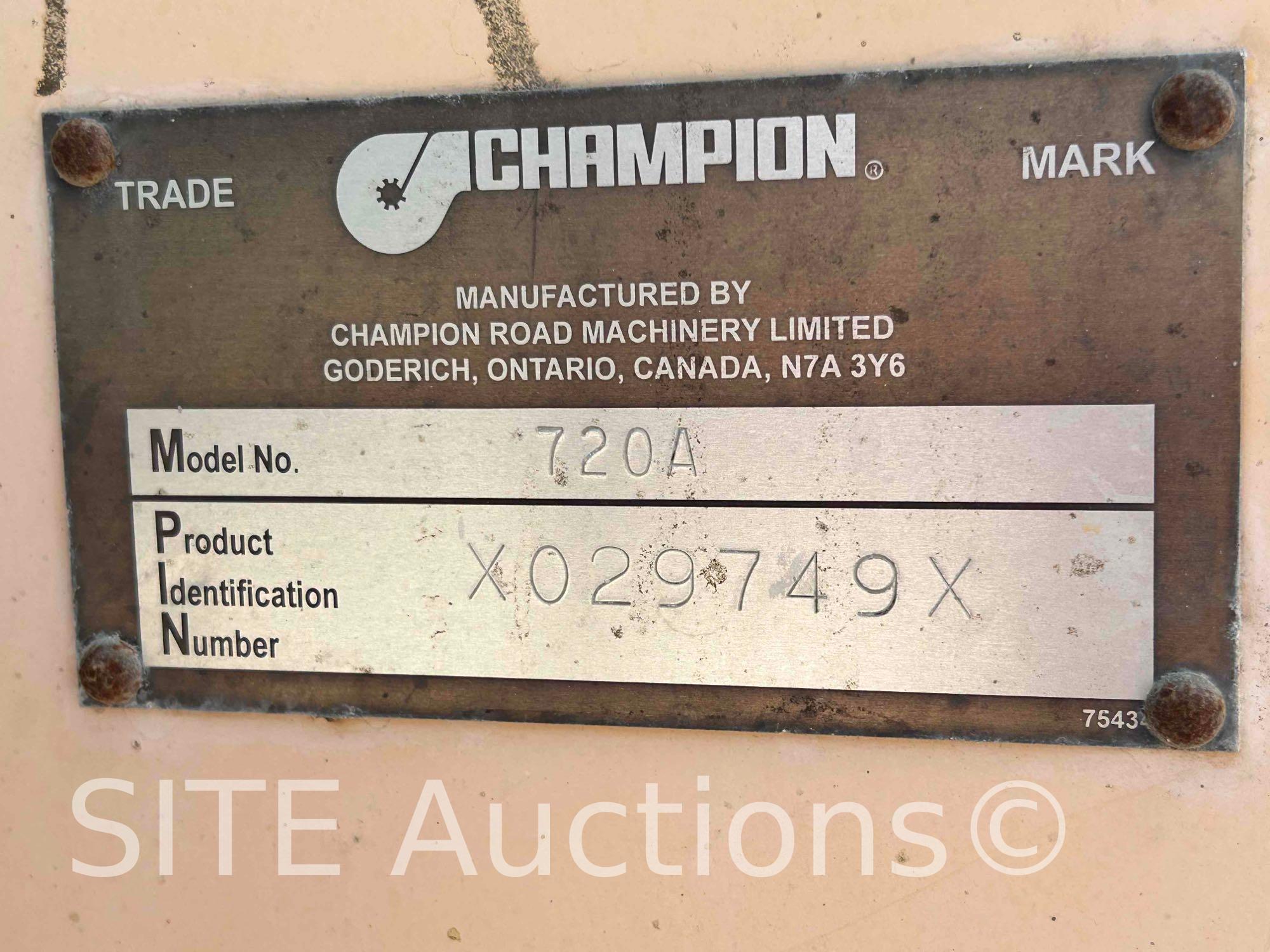 Champion 720A Motor Grader