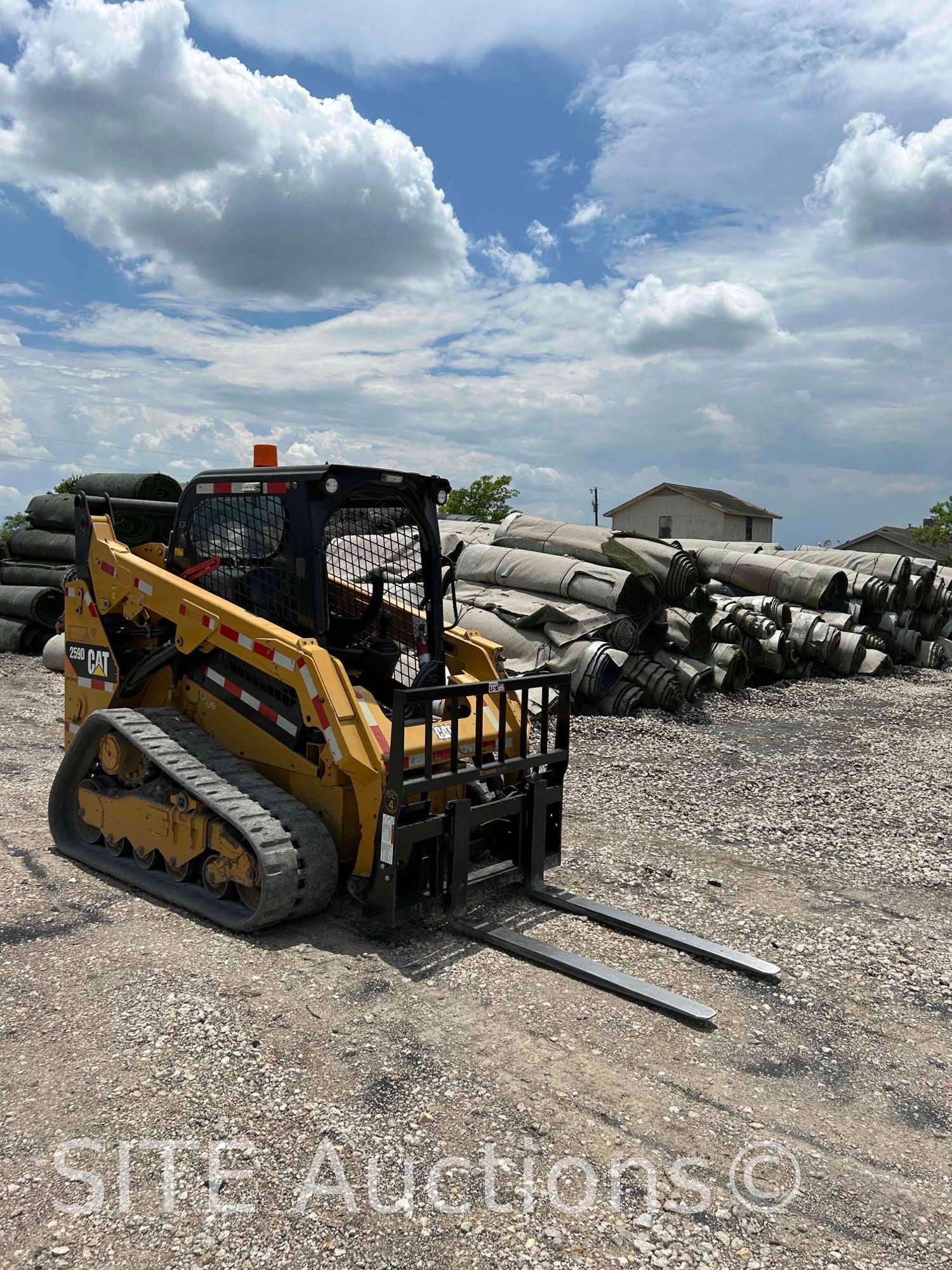 2016 CAT 259D Skid Steer Loader